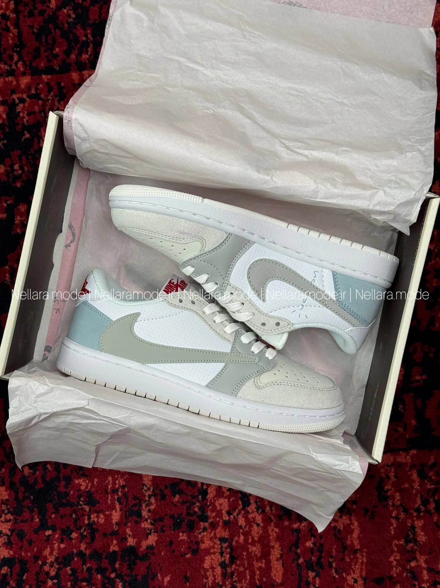 جردن 1 لو ترویس اسکات پاریس | Jordan 1 Low Travis Scott Paris